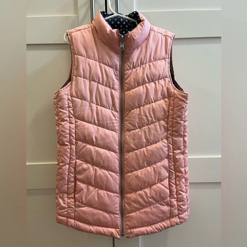 Gymboree reversible puffer vest size L (10-12)